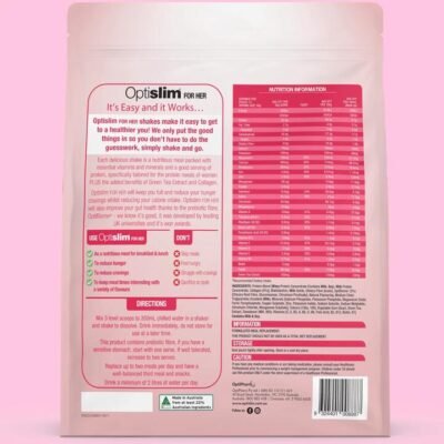 Optislim Optislim For Her - Caramel Shake