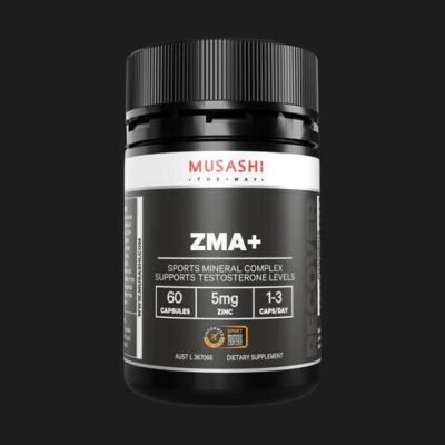 Musashi ZMA+ 60 Capsules Default Title