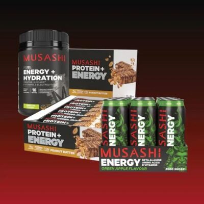 Musashi Boost Bundle Pack Watermelon / Banana Bread / PURPLE GRAPE