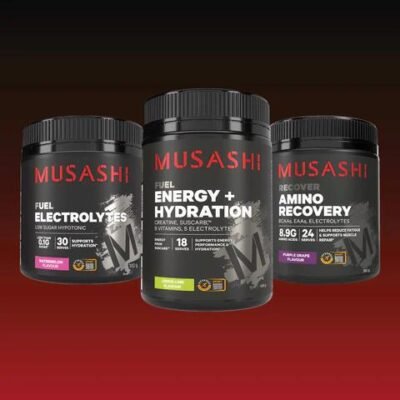 Musashi Hydration Bundle Pack Watermelon / Lemon Lime / Watermelon
