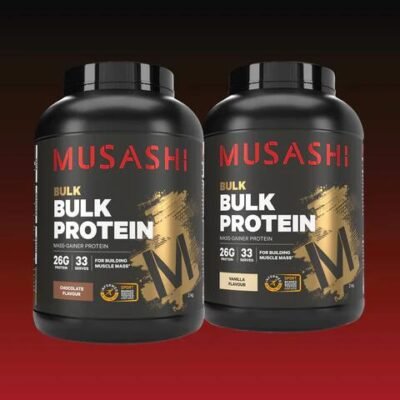 Musashi 4kg Value Bundle – Bulk Protein Powder Vanilla / Chocolate