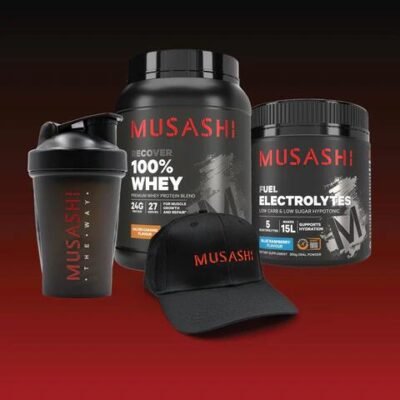 Musashi Cricket Bundle Pack Vanilla / Blue Raspberry