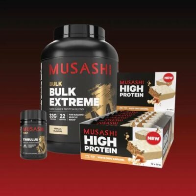 Musashi Mass Gainer Bundle Pack Milk Chocolate Brownie / Chocolate Whey Direct Musashi Mass Gainer Bundle Pack Milk Chocolate Brownie / Chocolate