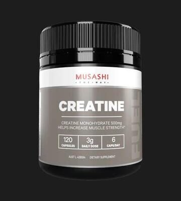 Musashi Creatine 120 Capsules Default Title