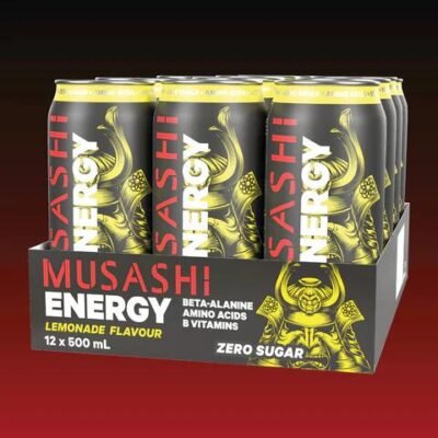 Musashi Energy Drink 500ml 12pack MANGO