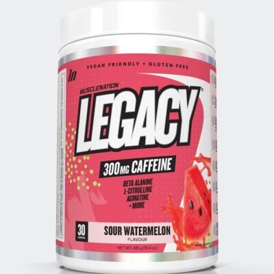 Muscle Nation LEGACY Pre Workout Energy - Sour Watermelon - 30 serves