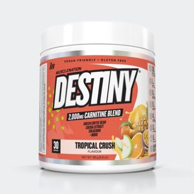 Muscle Nation DESTINY Pre Workout Burn - Tropical Crush - 30 serves