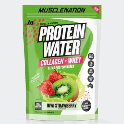 Muscle Nation PROTEIN WATER - Kiwi Strawberry - 25 serves 750g