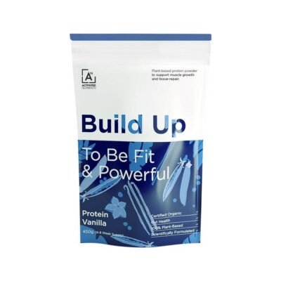Activated Nutrients Build Up To Be Fit & Powerful Protein Powder Vanilla 450 gm Whey Direct Activated Nutrients Build Up To Be Fit & Powerful Protein Powder Vanilla 450 gm