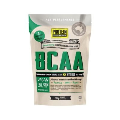 Protein Supplies Australia BCAA Instant Mixing Branched Chain Amino Acids Powder Unflavoured 200 gm Whey Direct Protein Supplies Australia BCAA Instant Mixing Branched Chain Amino Acids Powder Unflavoured 200 gm