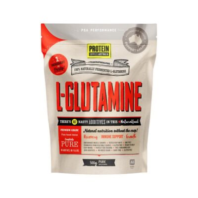 Protein Supplies Australia L-Glutamine Powder Unflavoured 500 gm Whey Direct Protein Supplies Australia L-Glutamine Powder Unflavoured 500 gm